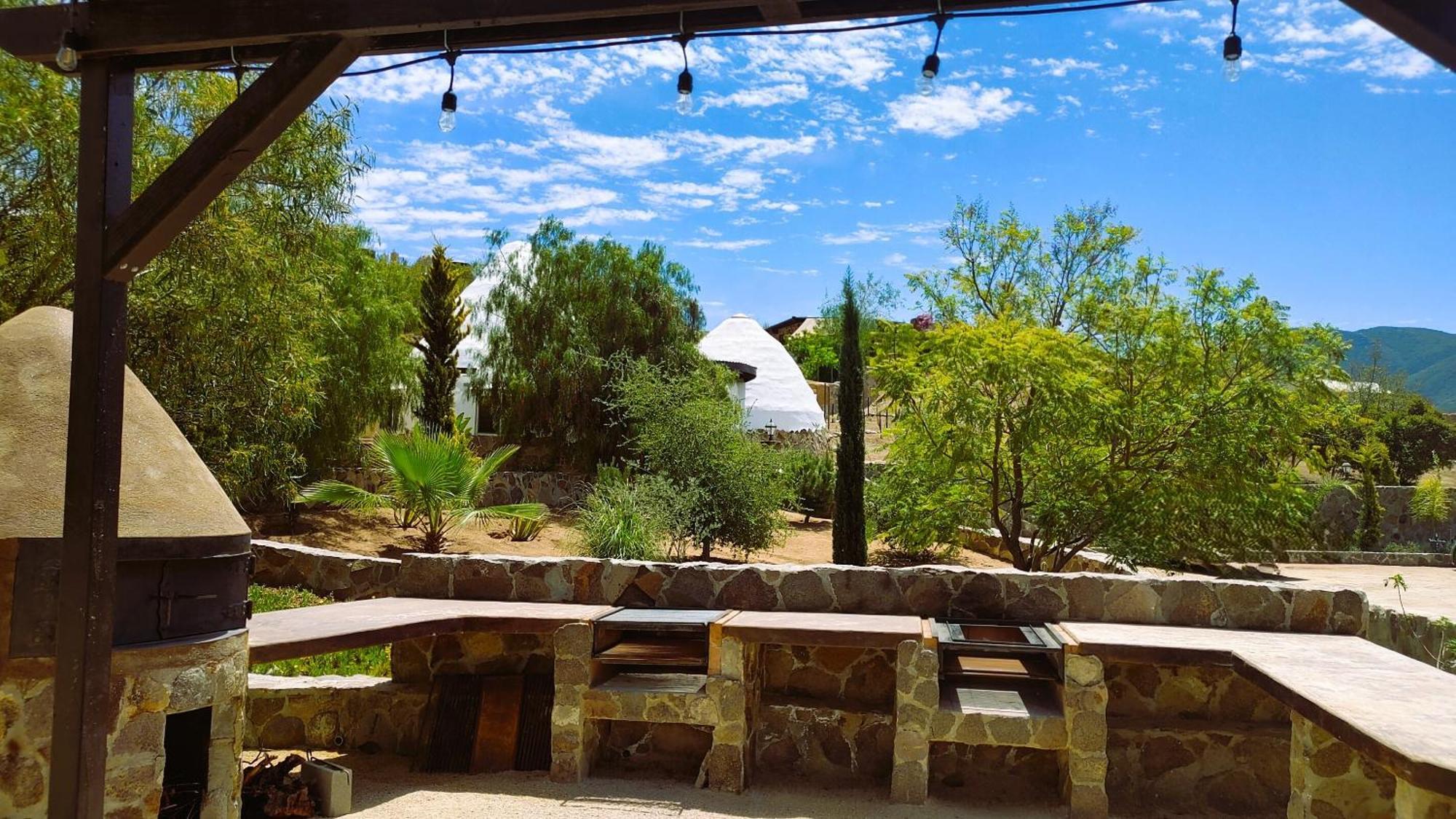Hacienda Eco-Domes Villa Valle de Guadalupe Dış mekan fotoğraf